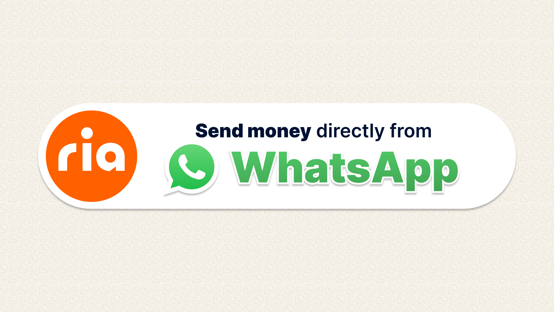 You Can Now Send Money With Ria Through WhatsApp